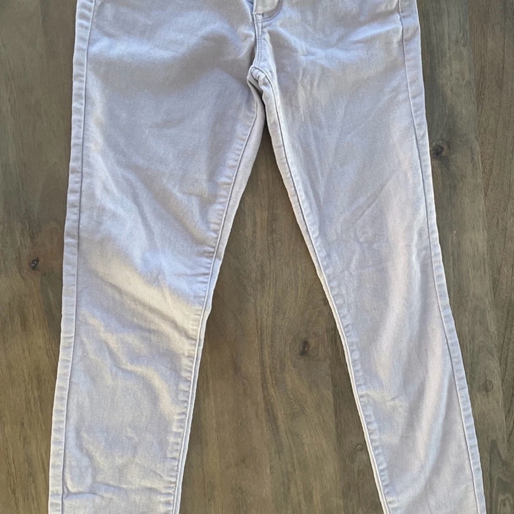Aeropostale Women's Light Gray Skinny Jeans